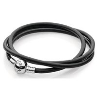 Bracciale Pandora in Pelle 590714CBK-T1 - 590714CBK-T2